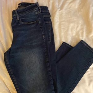 old navy mid rise skinny jeans
